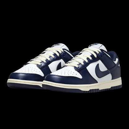 Nike Dunk Low "Midnight Navy and White"