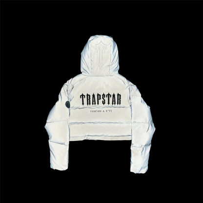 Trapstar Women Decoded Reflective Puffer Jacket